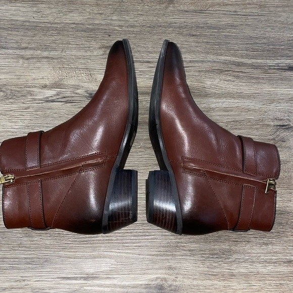Coach brown leather boots 🥾 size 8B - Picture 5 of 10